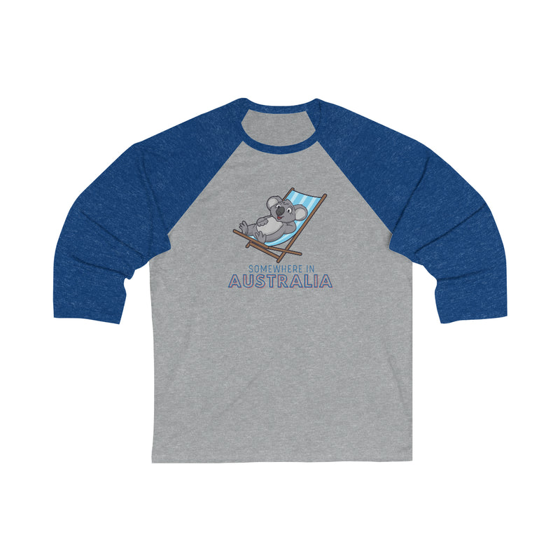 Koala - Somewhere in Australia 3\4 Sleeve Baseball Tee